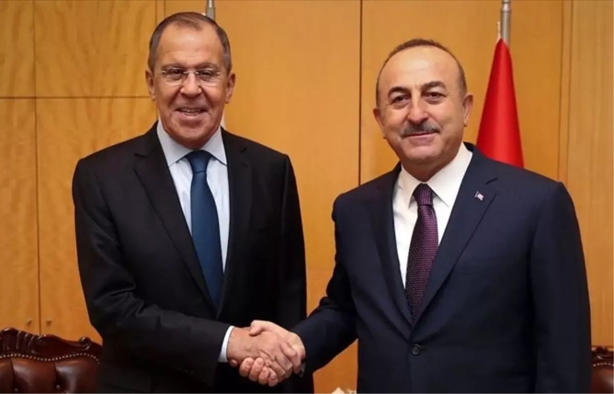 Çavuşoğlu ile Lavrov Suriye\'yi görüştü