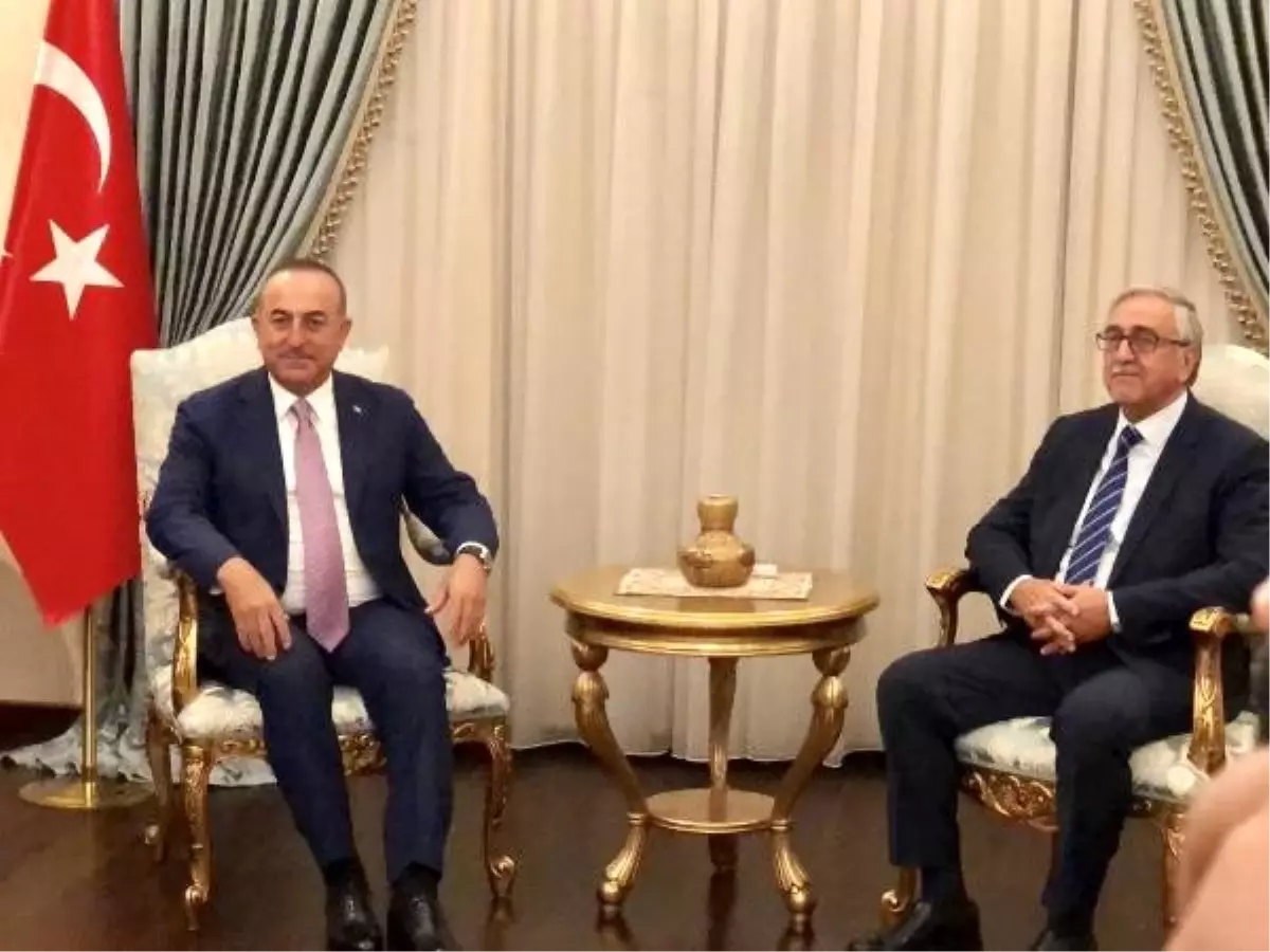 Çavuşoğlu, kktc cumhurbaşkanı akıncı\'yı ziyaret etti