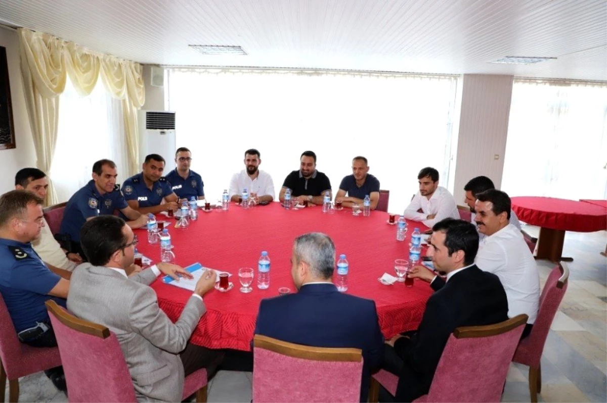 Cizre\'de spor güvenlik kurulu toplantısı yapıldı