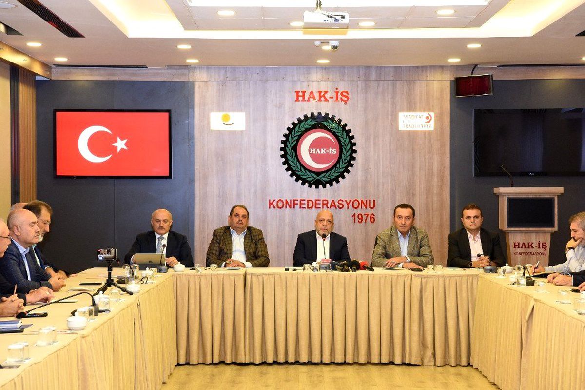 Hak-İş Başkanlar Kurulu toplandı