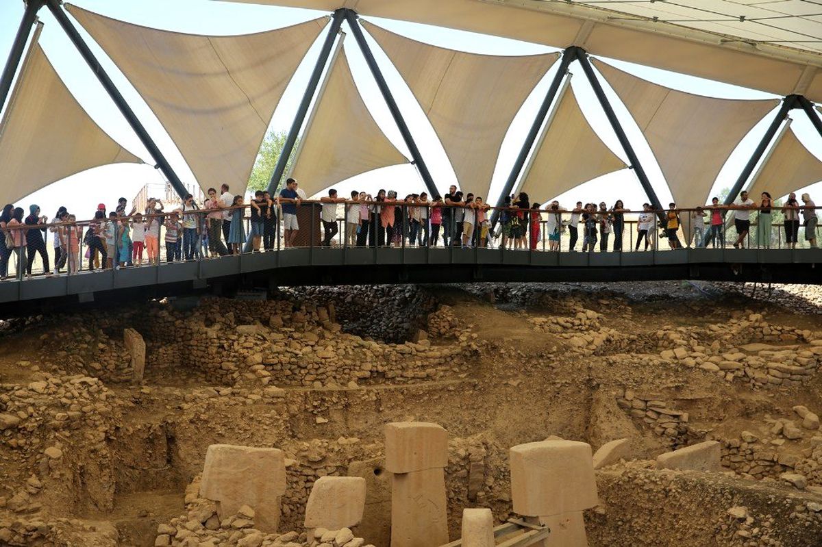 Haliliyeli öğrenciler Göbeklitepe\'yi gezdi