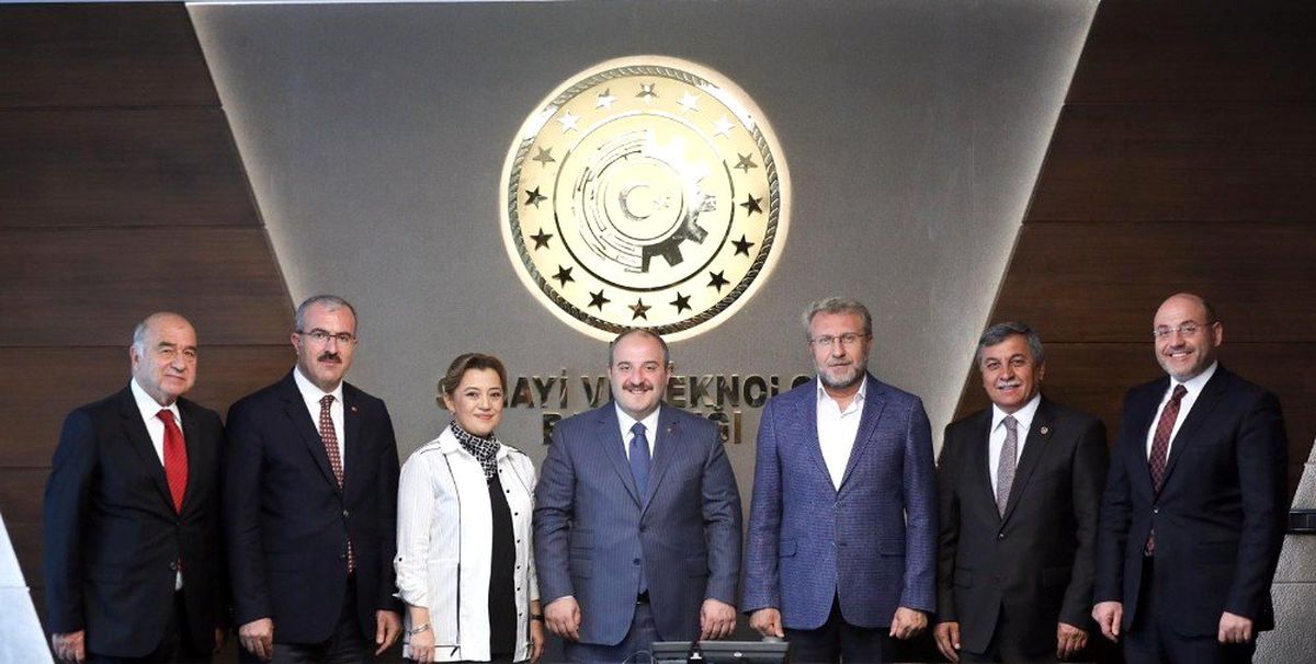 Kütahya heyetinden Bakan Varank\'a ziyaret
