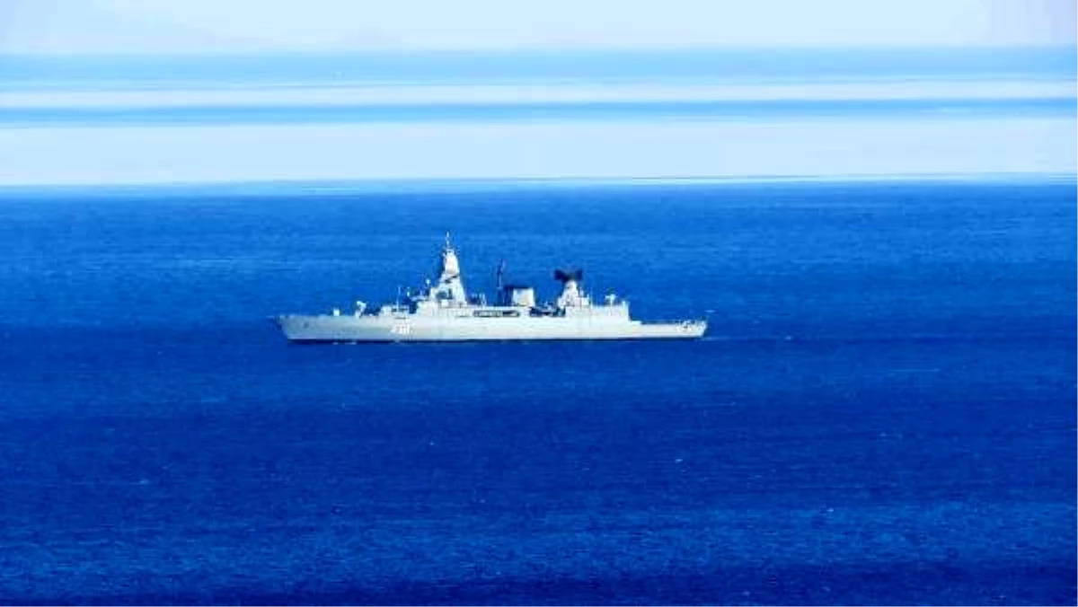 Nato gemisi, kuzey ege\'de kaçak geçişlere karşı devriye görevi yapıyor