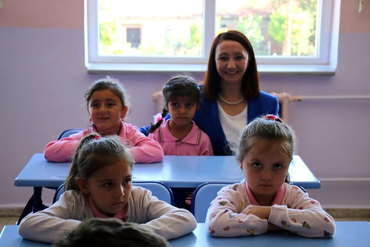 Pazaryeri ilçesinde de ilk ders zili çaldı
