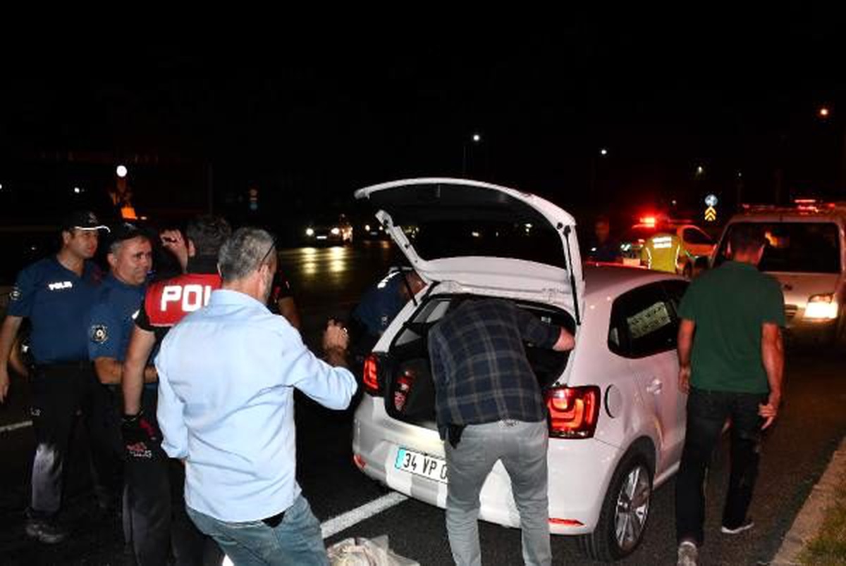 Polisten kaçan alkollü sürücü, otobüs şoförü çıktı