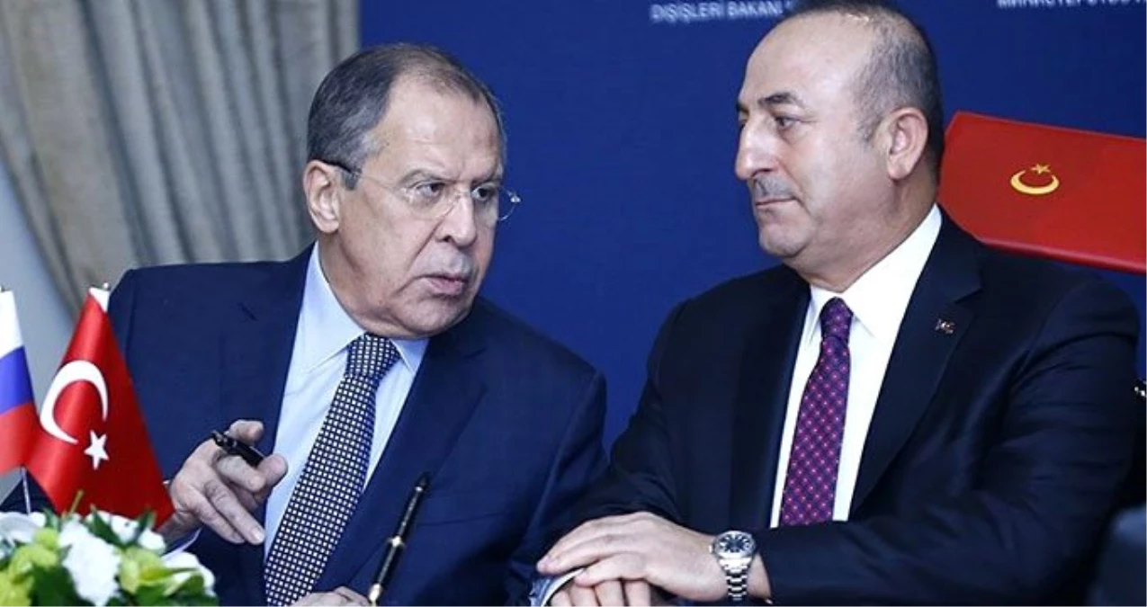 Çavuşoğlu, Rus mevkidaşıyla Suriye\'yi görüştü
