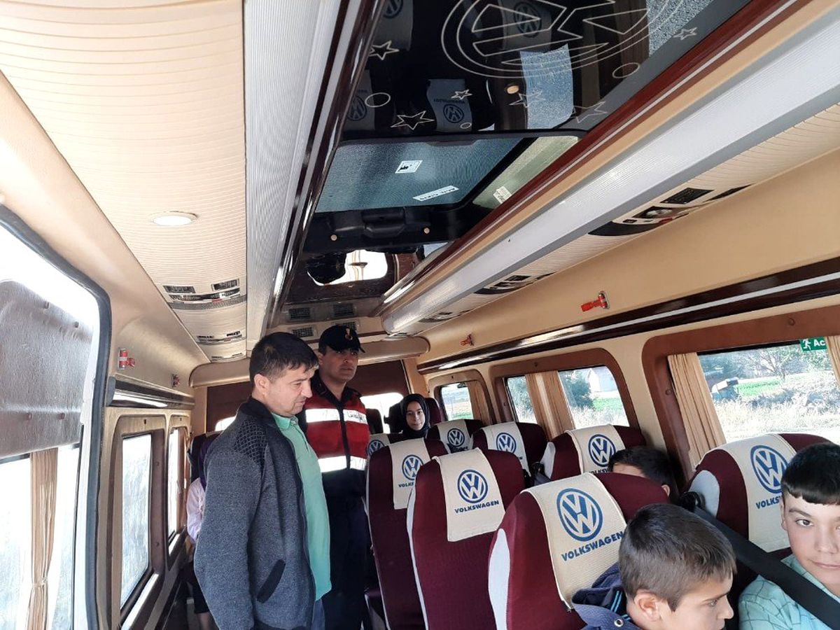 Şuhut\'ta öğrenci servisleri denetlendi