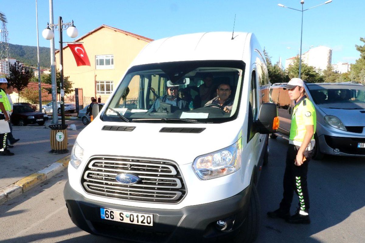 Yozgat\'ta okul servisleri denetlendi