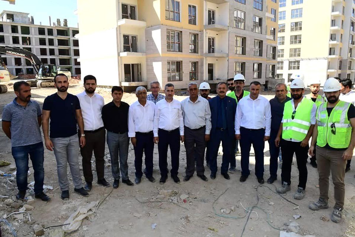 Başkan Çınar, \'Kentsel gelişim ve dönüşüm proje\' alanını inceledi