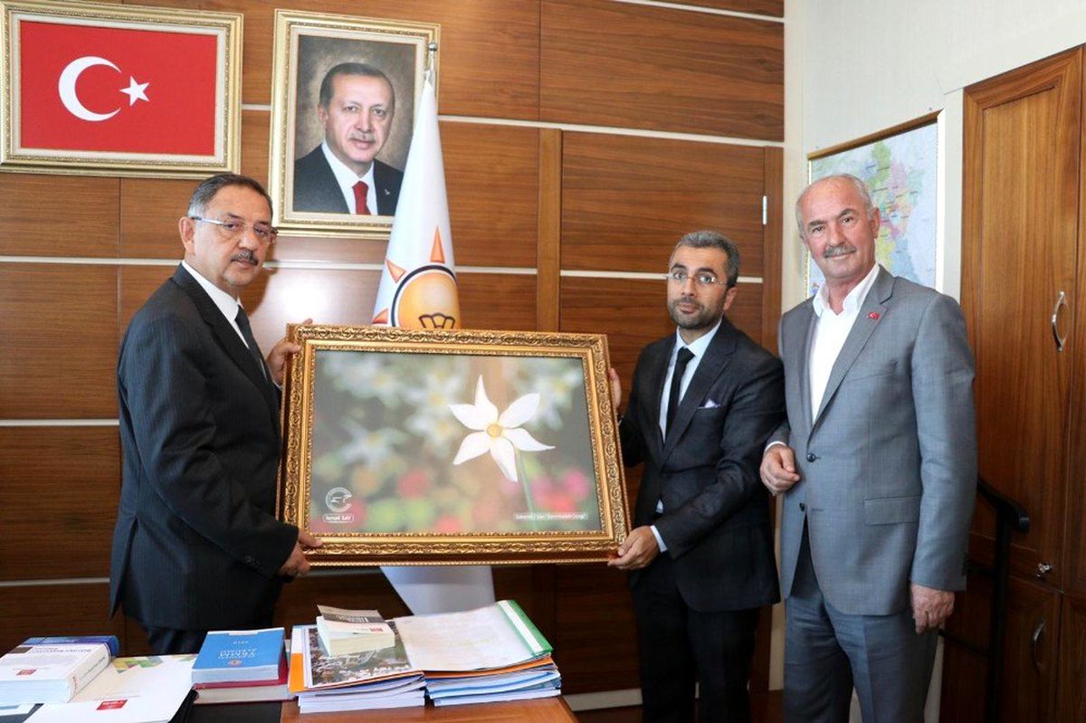 Başkan Say\'dan Başkan Özhaseki\'ye ziyaret