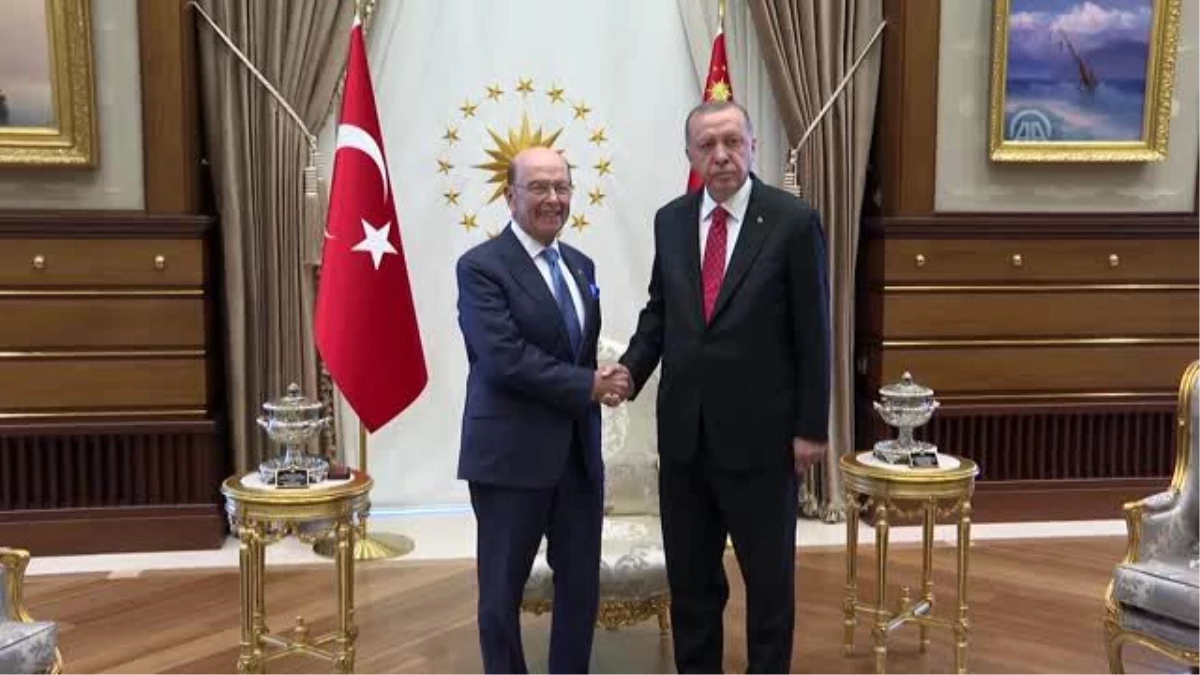 Cumhurbaşkanı Erdoğan, ABD Ticaret Bakanı Ross\'u kabul etti