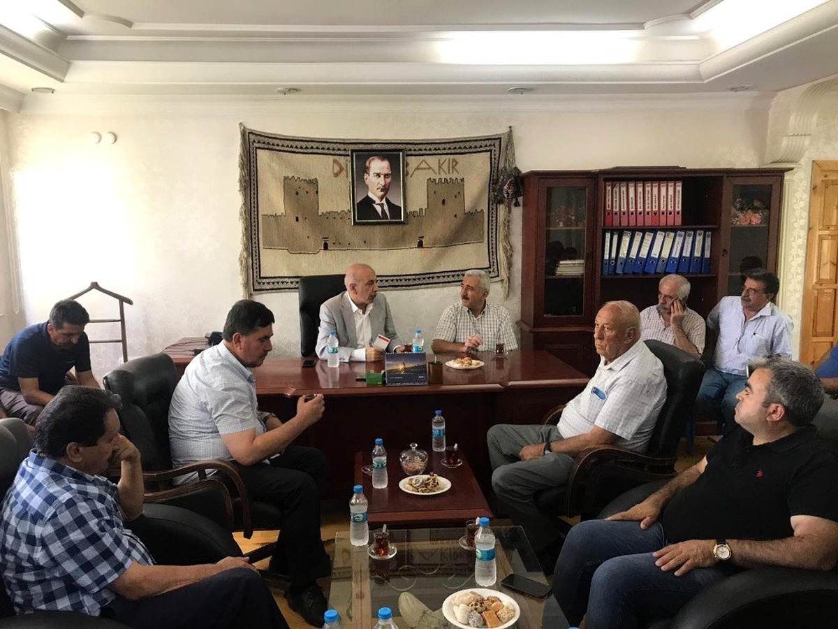 DTSO Başkanı Kaya sanayi sitesi esnafıyla bir araya geldi