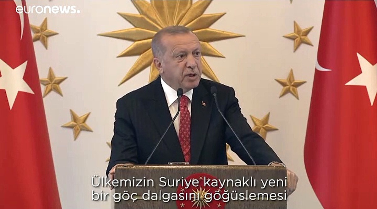 Erdoğan: Ülkemizin Suriye kaynaklı yeni bir göç dalgasını göğüslemesi artık mümkün değil
