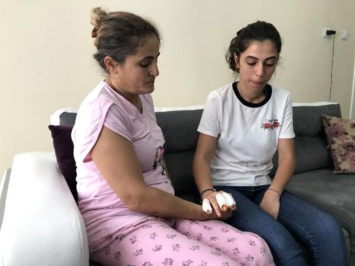 Hastane içindeki eski koca dehşeti kamerada