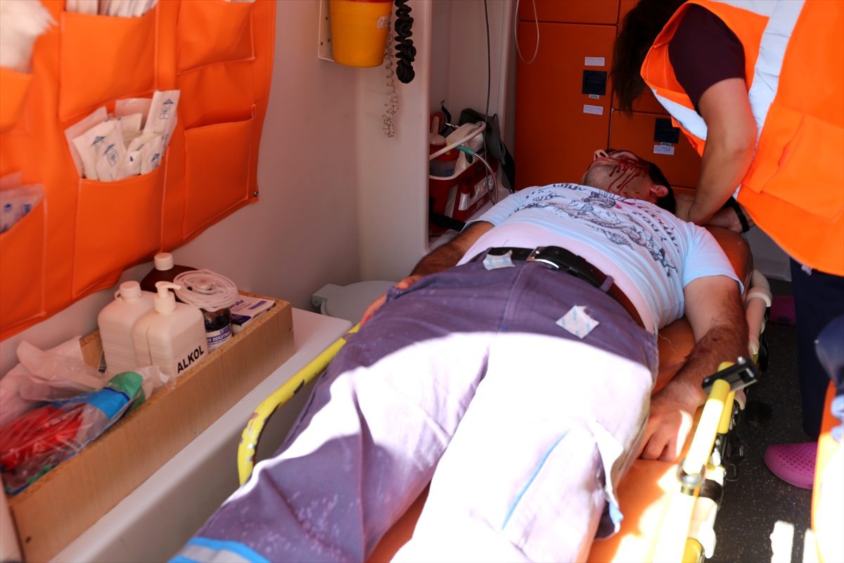 Hastanede deprem ve KBRN tatbikatı
