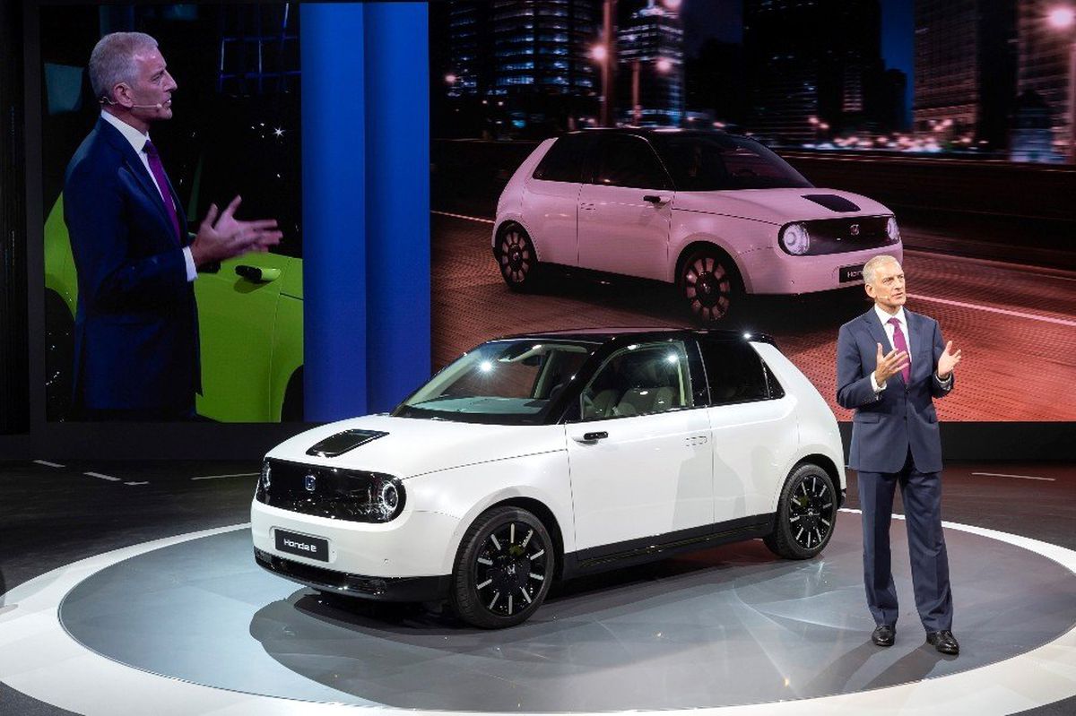 Honda e\'nin seri üretim versiyonu ilk kez görücüye çıktı