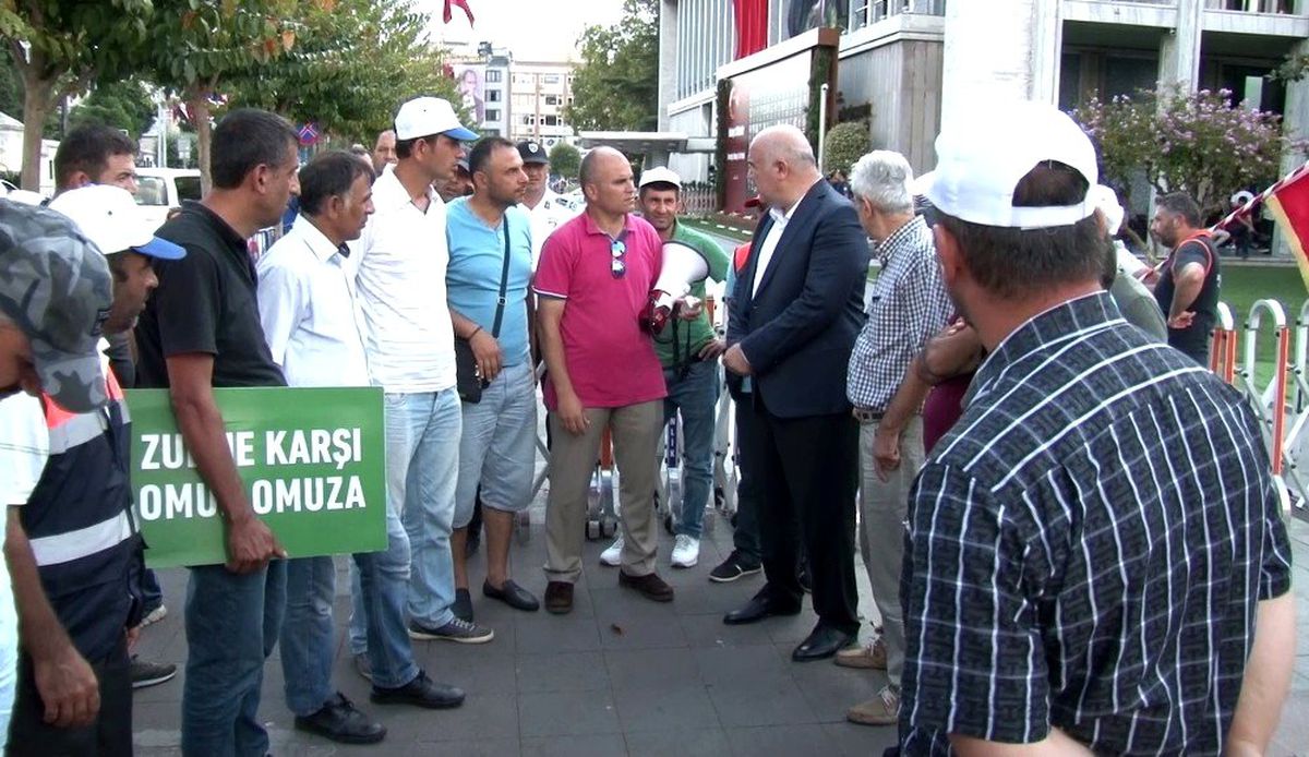 İBB önündeki eylem 14\'üncü gününde