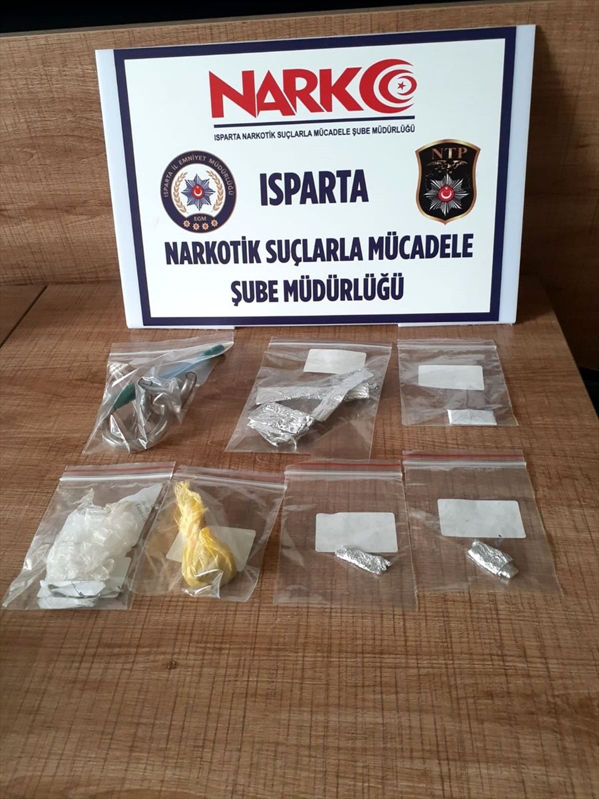 Isparta\'daki uyuşturucu operasyonu