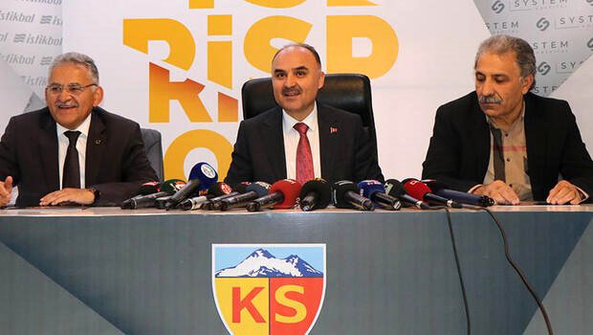 Kayserispor canlı yayında destek arayacak
