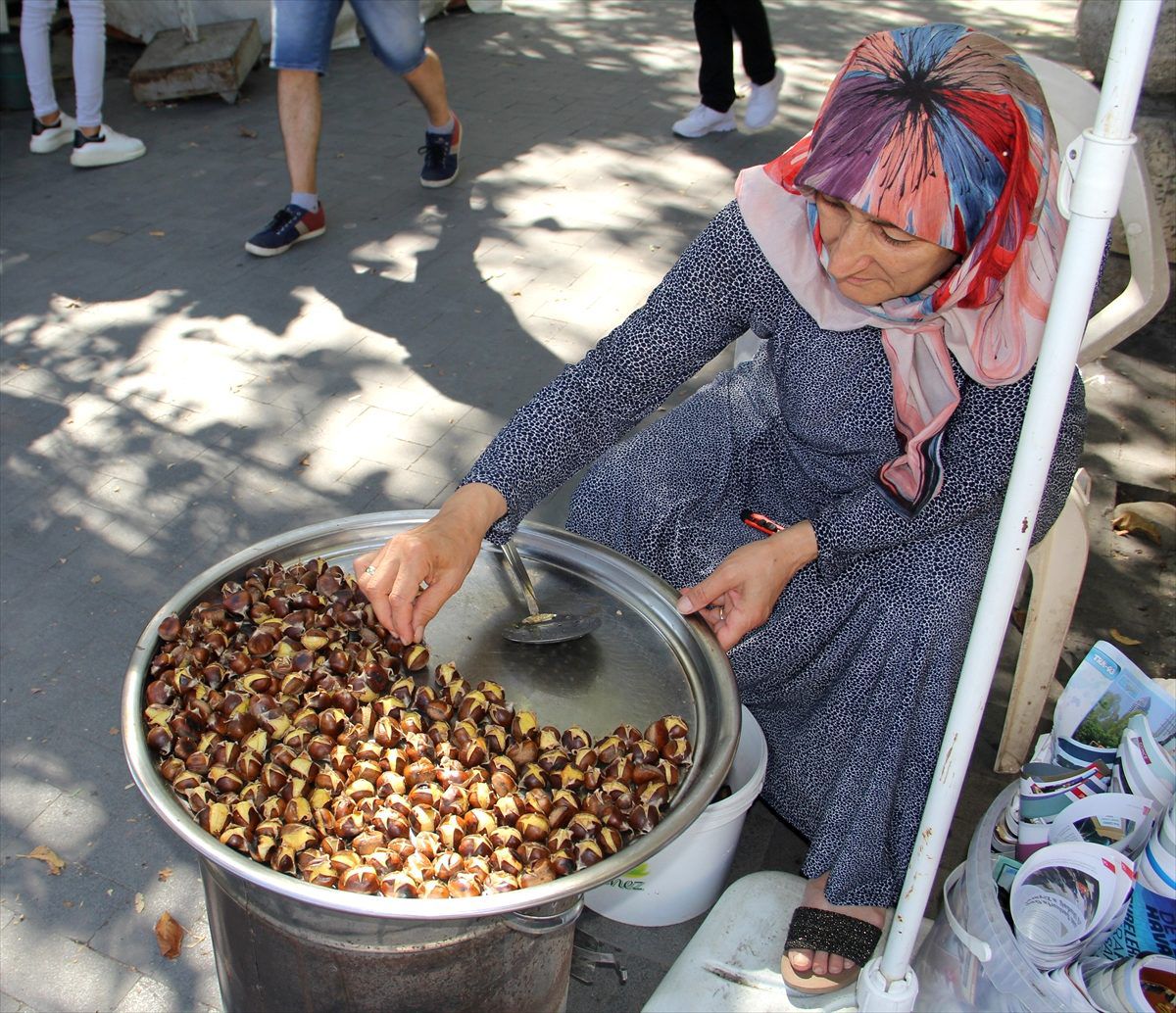 "Kestane kebap" kilogramı 80 liradan satışa sunuldu