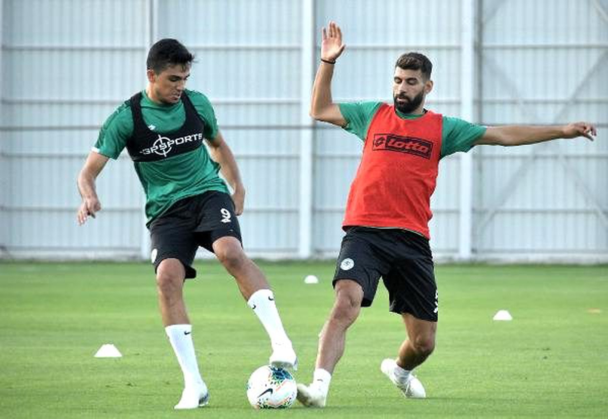 Konyaspor, denizlispor maçının hazırlıklarına yeniden başladı