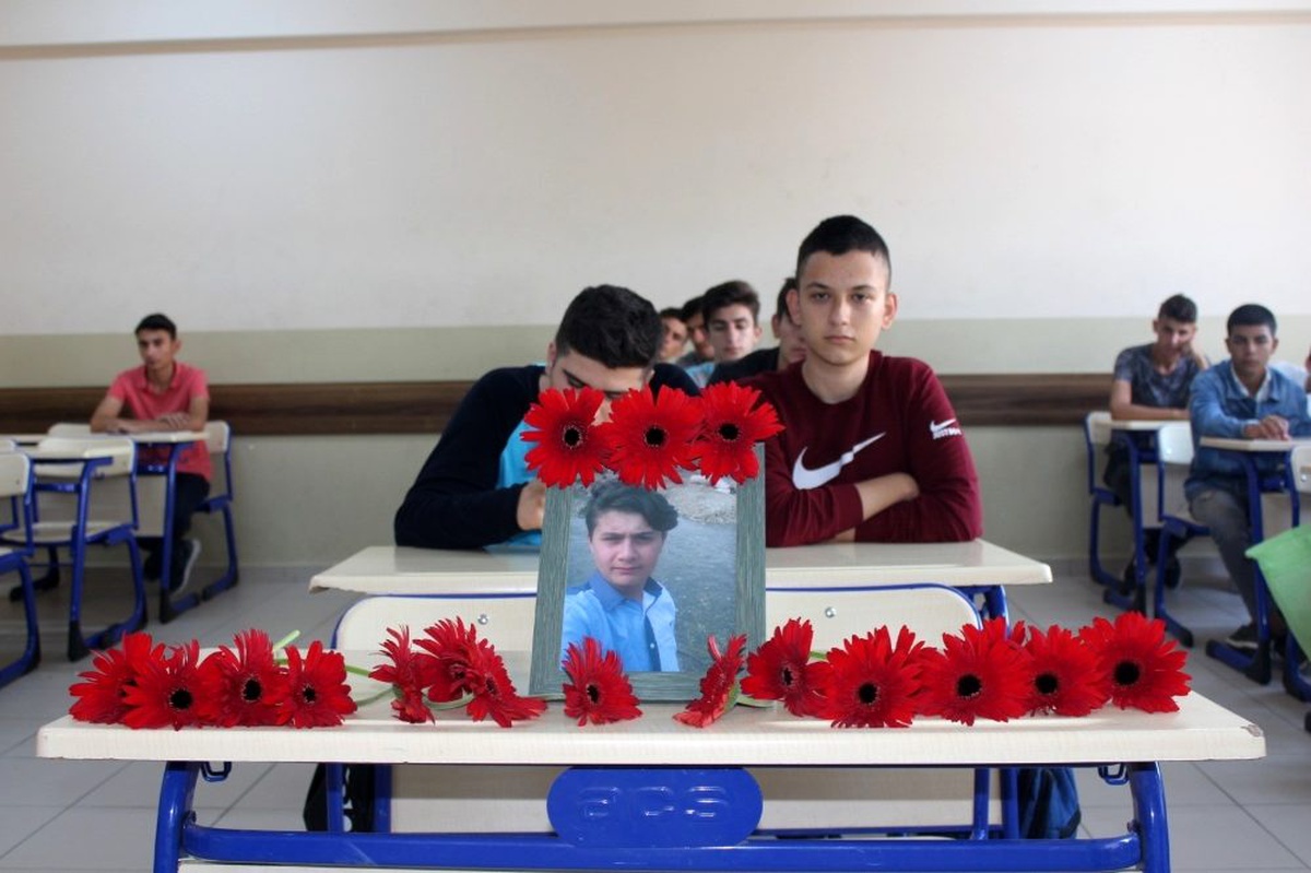 Organlarıyla 5 kişiye umut olan öğrencinin sınıfında hüzün hakim