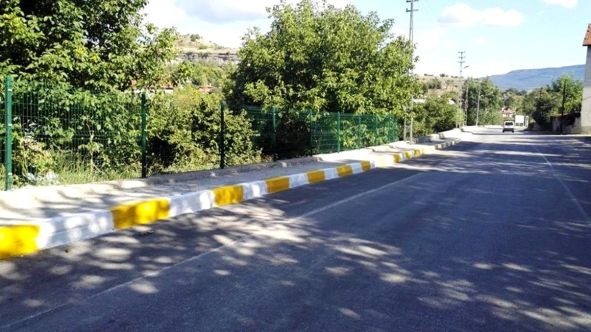 Safranbolu\'da üstyapı çalışmaları