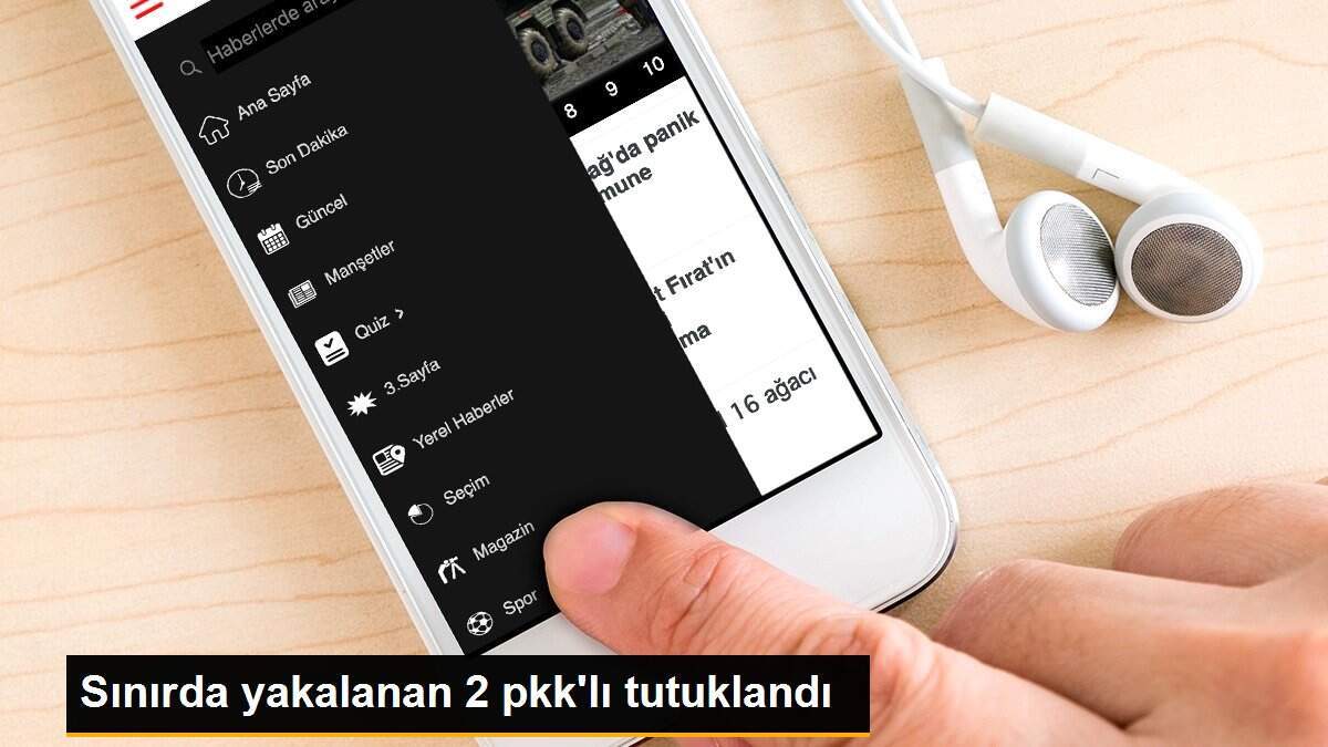 Sınırda yakalanan 2 pkk\'lı tutuklandı