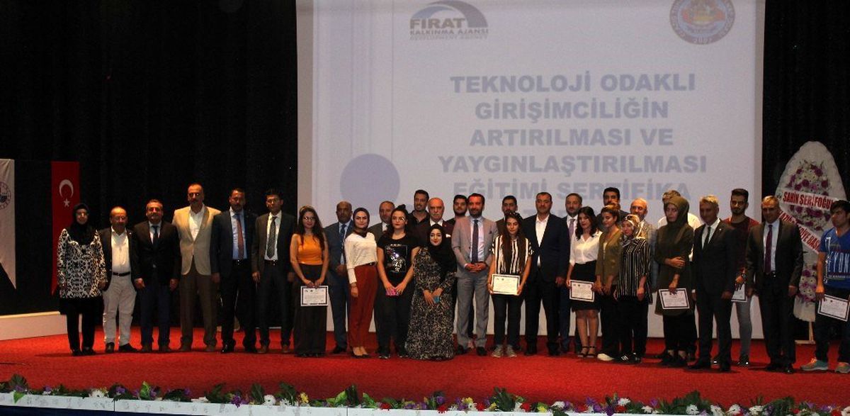 Teknoloji Odaklı Girişimci 48 kursiyer sertifika aldı