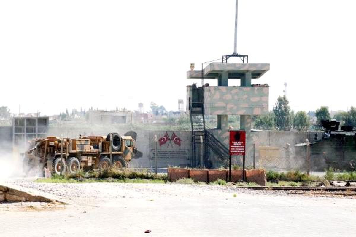 Türk ve abd askerlerinden sınırda inceleme