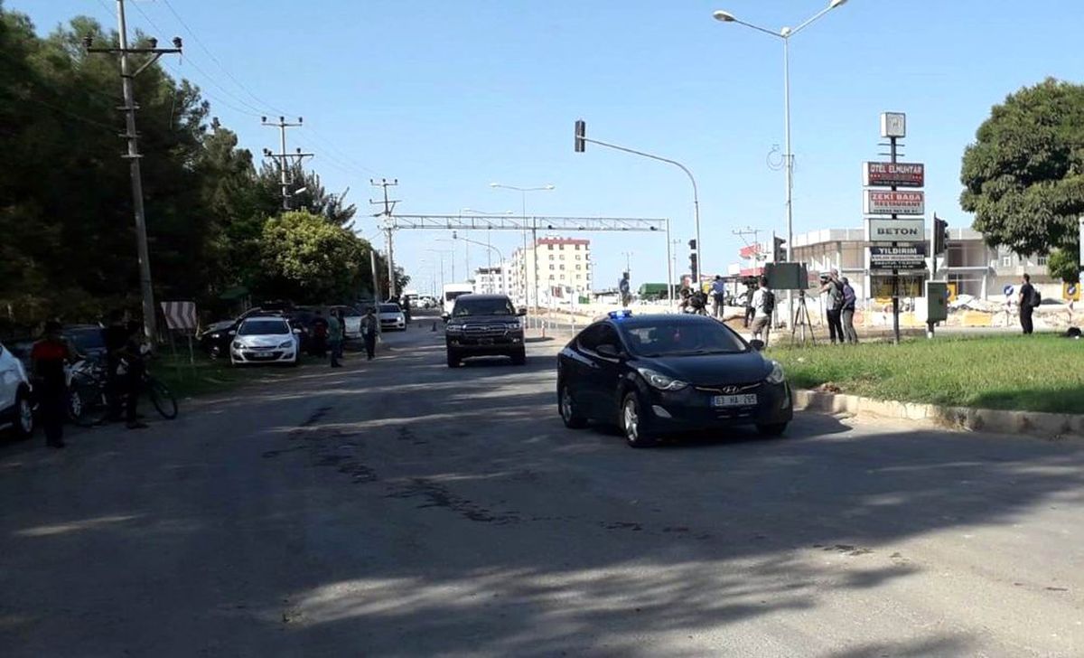 ABD\'li komutanlar Twitty ve Bergeson Akçakale\'de
