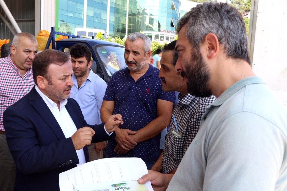AK Parti Giresun Milletvekili Sabri Öztürk: "Üretici, TMO alımlarından memnun"