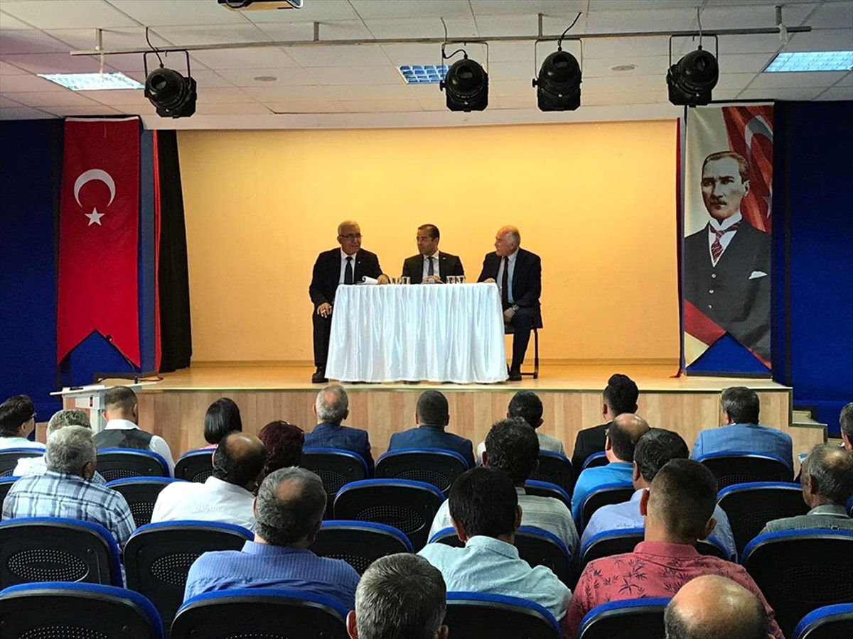 ASKİ Genel Müdürü Kınacı, mahalle muhtarlarla bir araya geldi