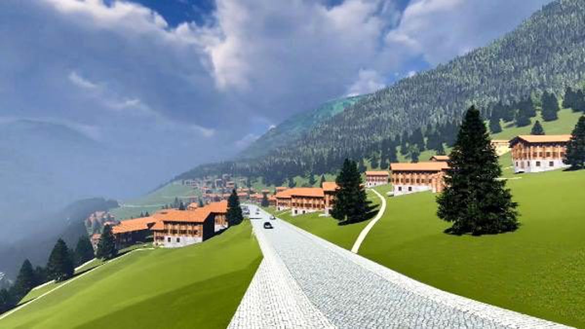 Ayder\'de kentsel dönüşüm otel ve otoparkla başlıyor