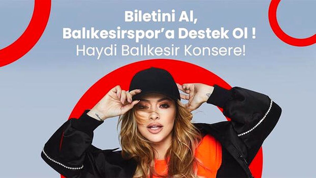 Balıkesirspor\'dan \'Hadise konseri\' kararı