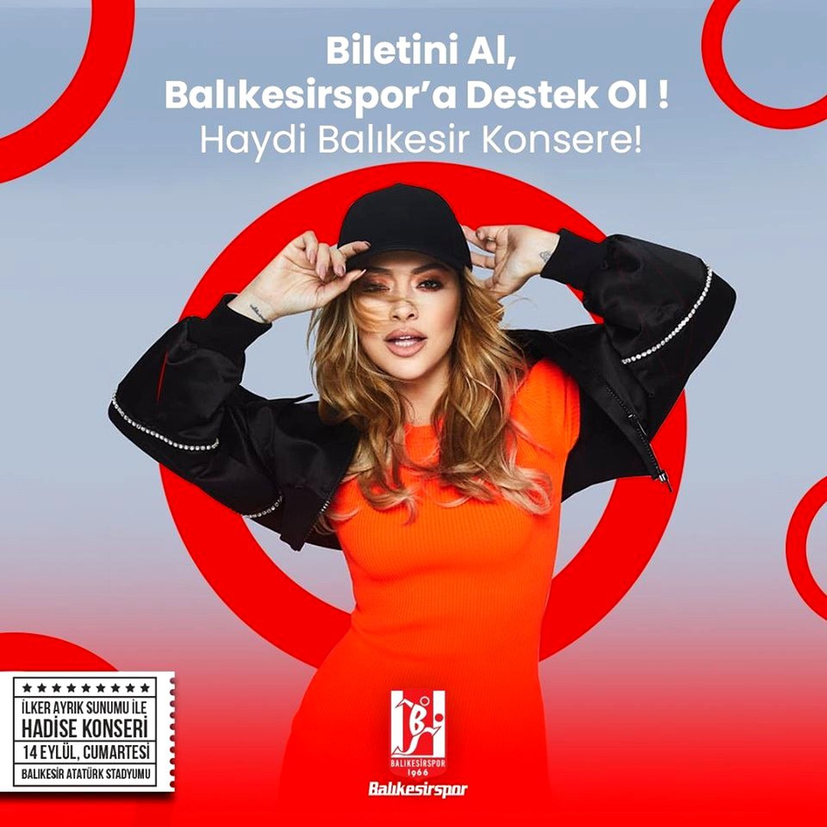 Balıkesirspor\'un düzenlediği Hadise konseri ertelendi