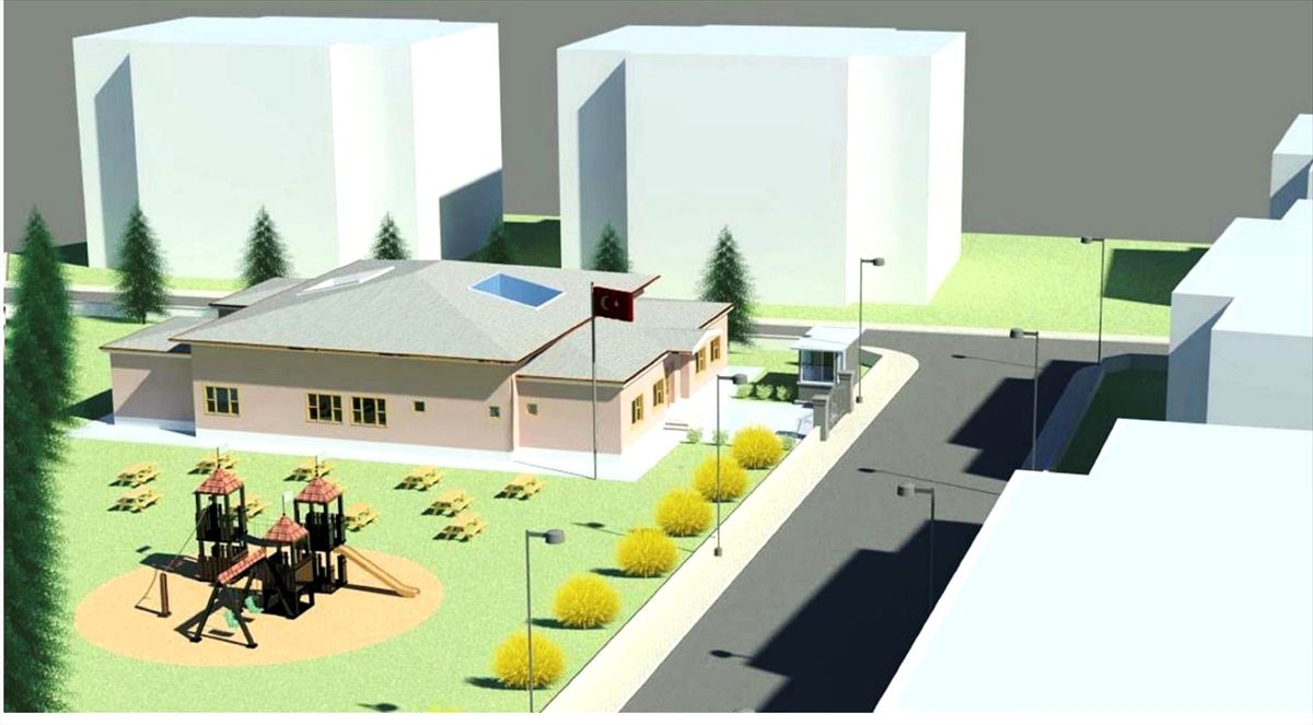Burhaniye\'de kreş ve gündüz bakımevi projesi
