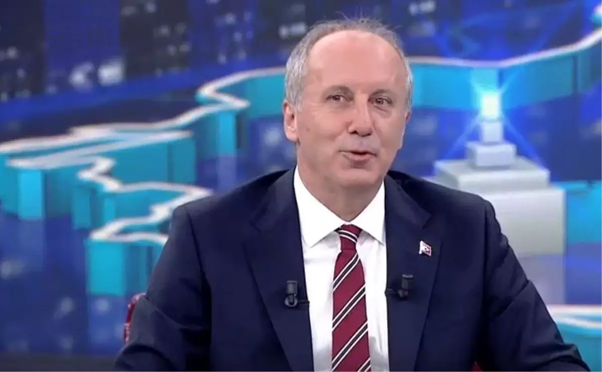 "Ekrem İmamoğlu siyasi rakibiniz mi?" sorusuna Muharrem İnce\'den yanıt: Arkadaşım benim, siyasi akrabam benim