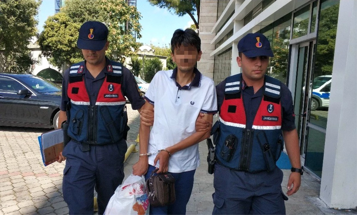 Eşini ziyarette gittiği cezaevinde yakalandı, kendisi de tutuklandı