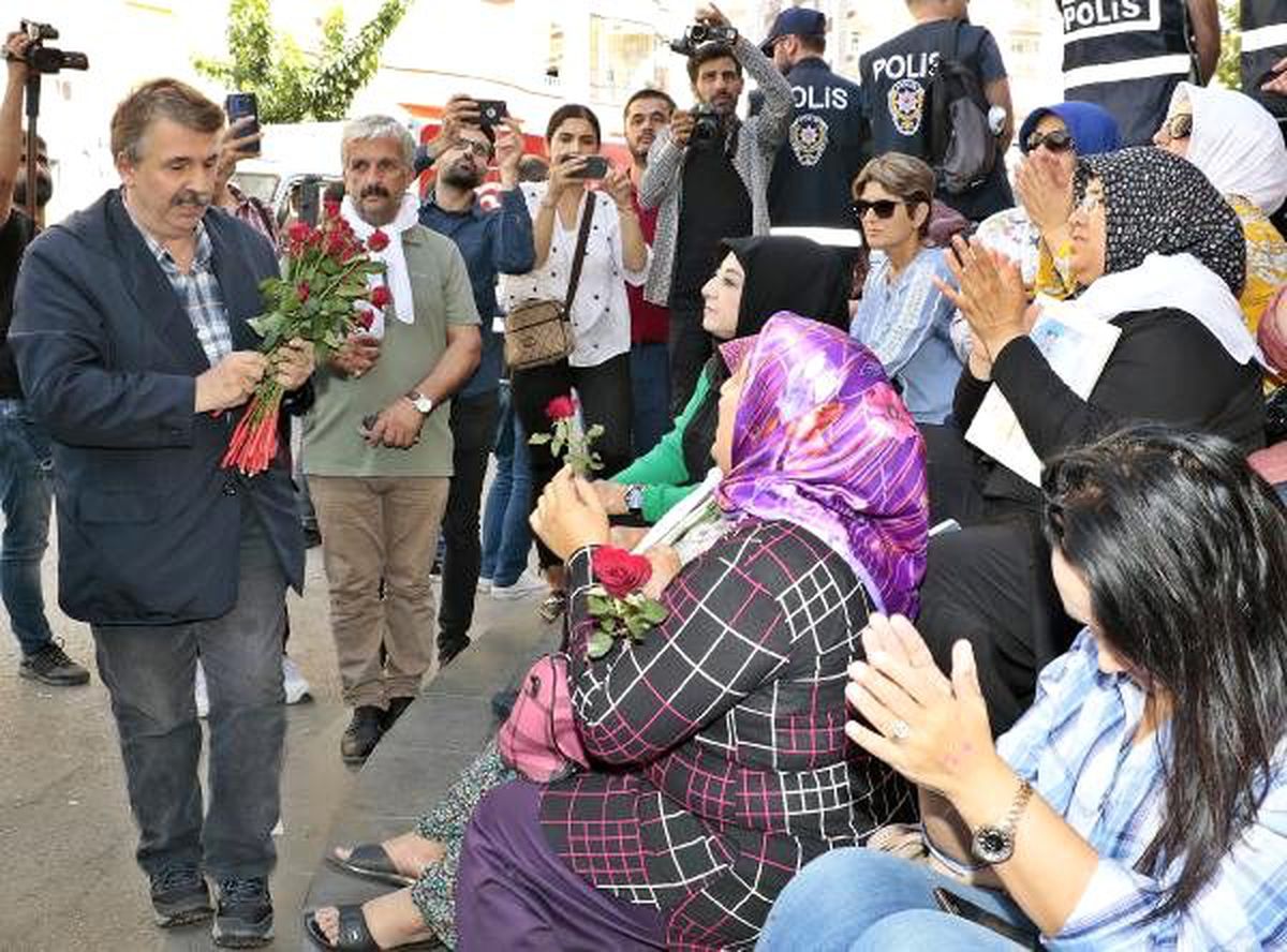 Hdp önündeki eylemde 9\'uncu gün; aile sayısı 24 oldu (6)