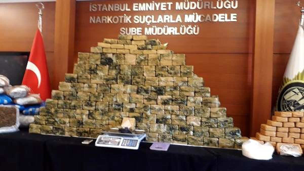 İstanbul\'daki uyuşturucu operasyonları kamerada
