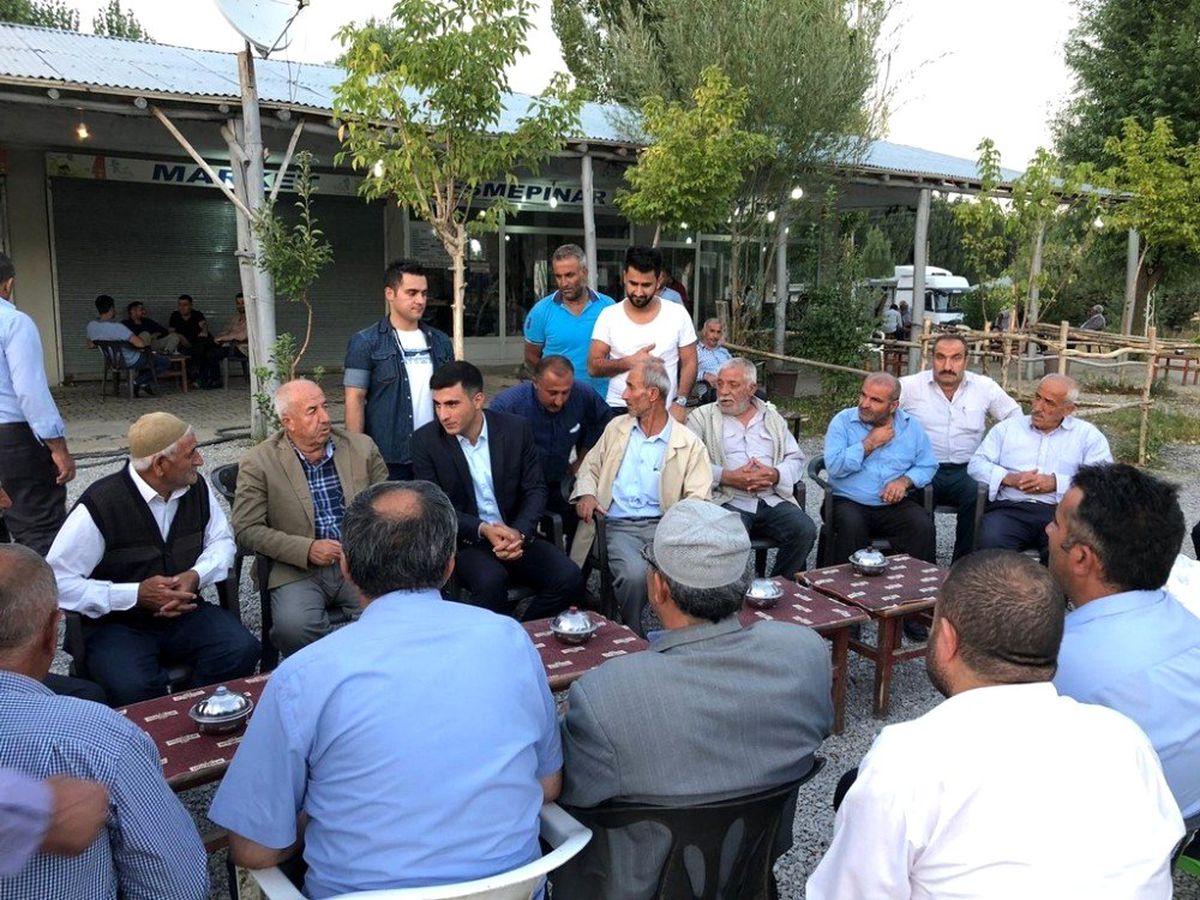 Kaymakam Güneş\'ten Dağdibi ve Eşmepınar köyü ziyaretleri