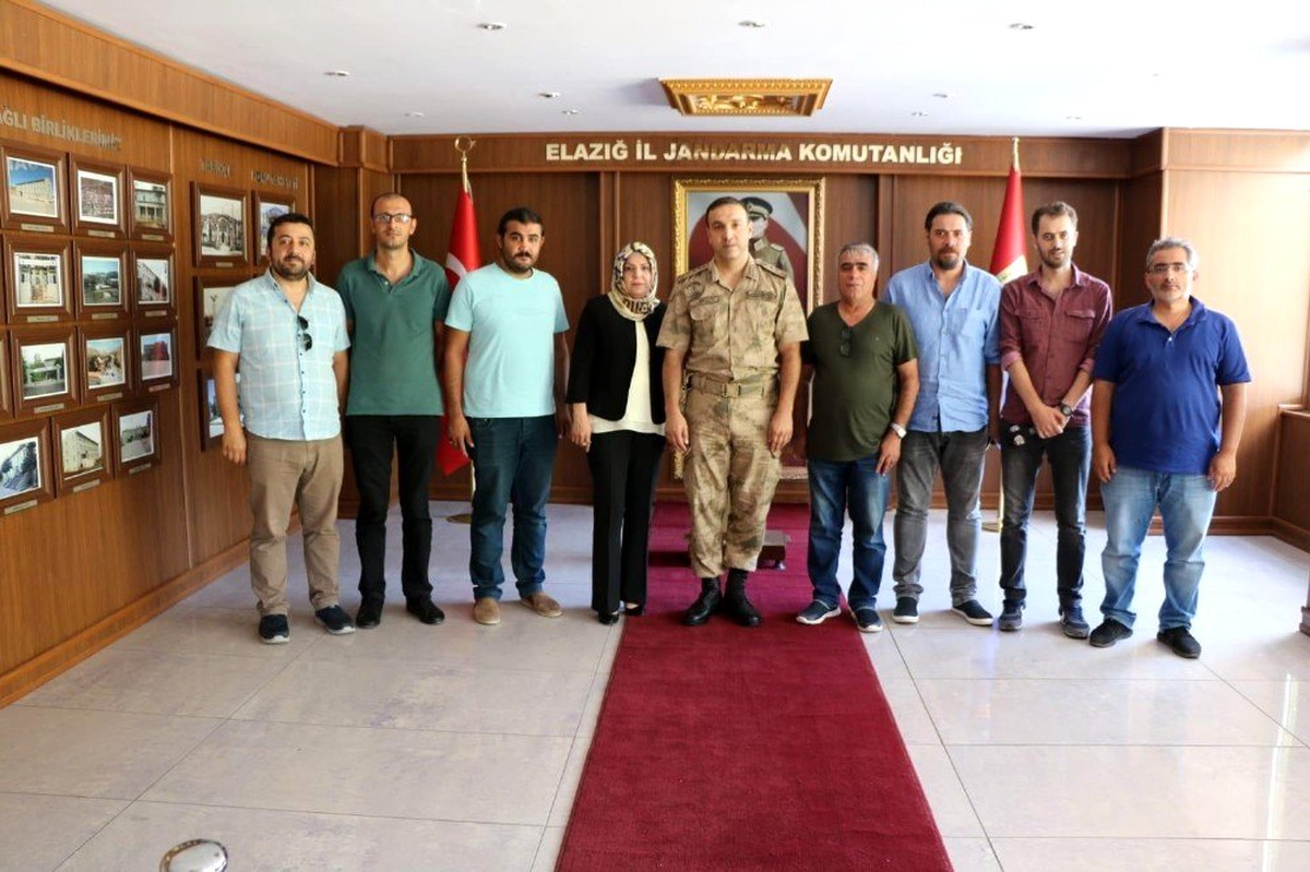 Komutan İnan, basın mensuplarıyla bir araya geldi