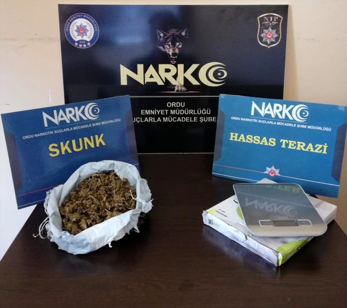 Ordu\'da uyuşturucu operasyonu