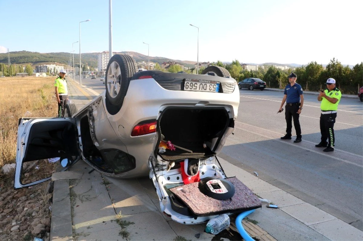 Sivas\'ta trafik kazası: 4 yaralı