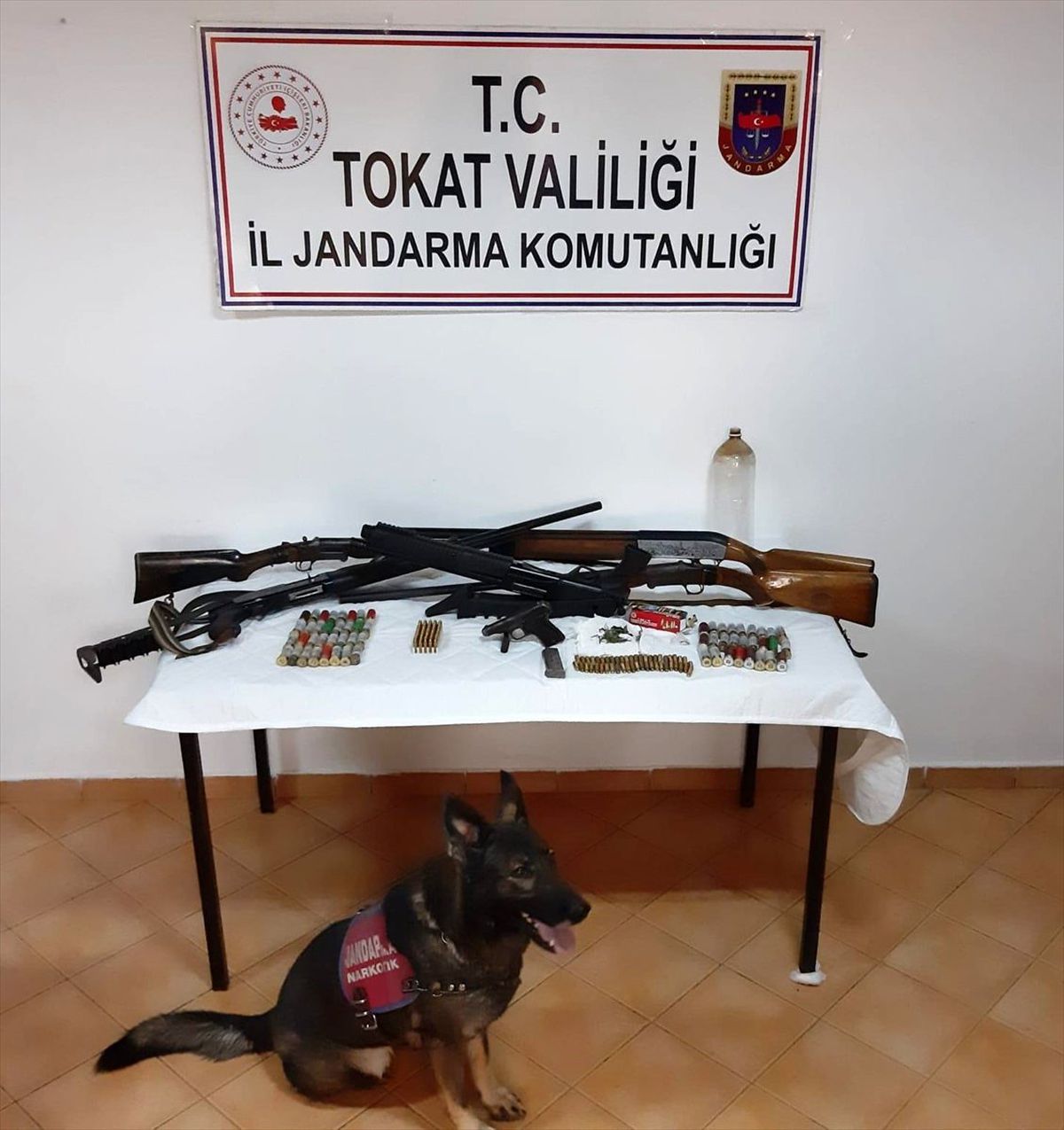 Tokat\'ta silah kaçakçılığı operasyonu