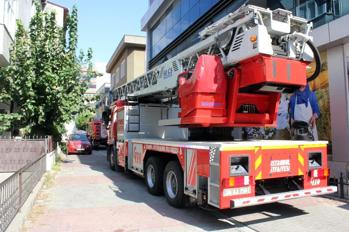 Trafodaki yanma paniğe neden oldu
