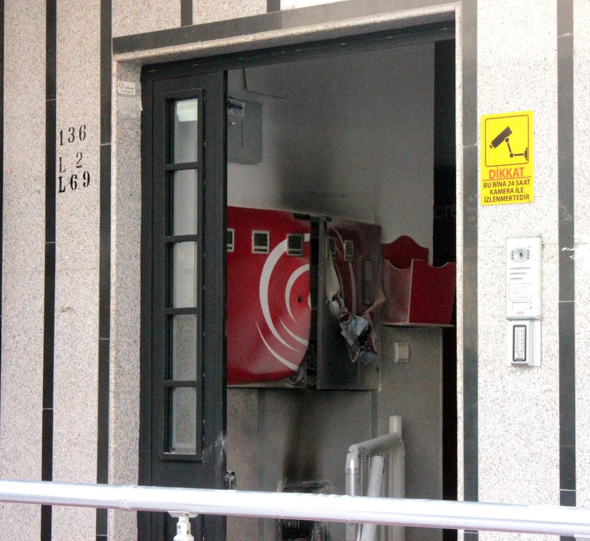 Trafodaki yanma paniğe neden oldu
