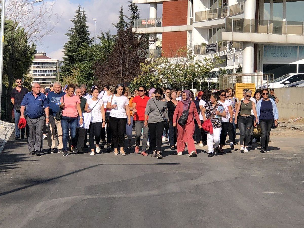 Velilerden okul protestosu