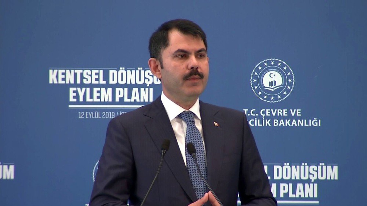 Bakan Kurum: "1,5 milyon konutun dönüşümü 5 yıl içerisinde sağlanacak"